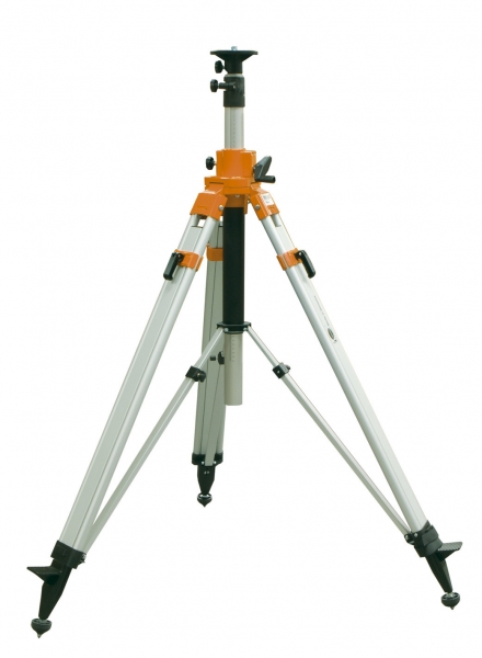 Elevating Aluminum Tripod for laser Levels and laser Scanners, Nedo Giant 70"-157"
