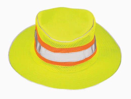 Full Brim Flo Lime Safari Hat
