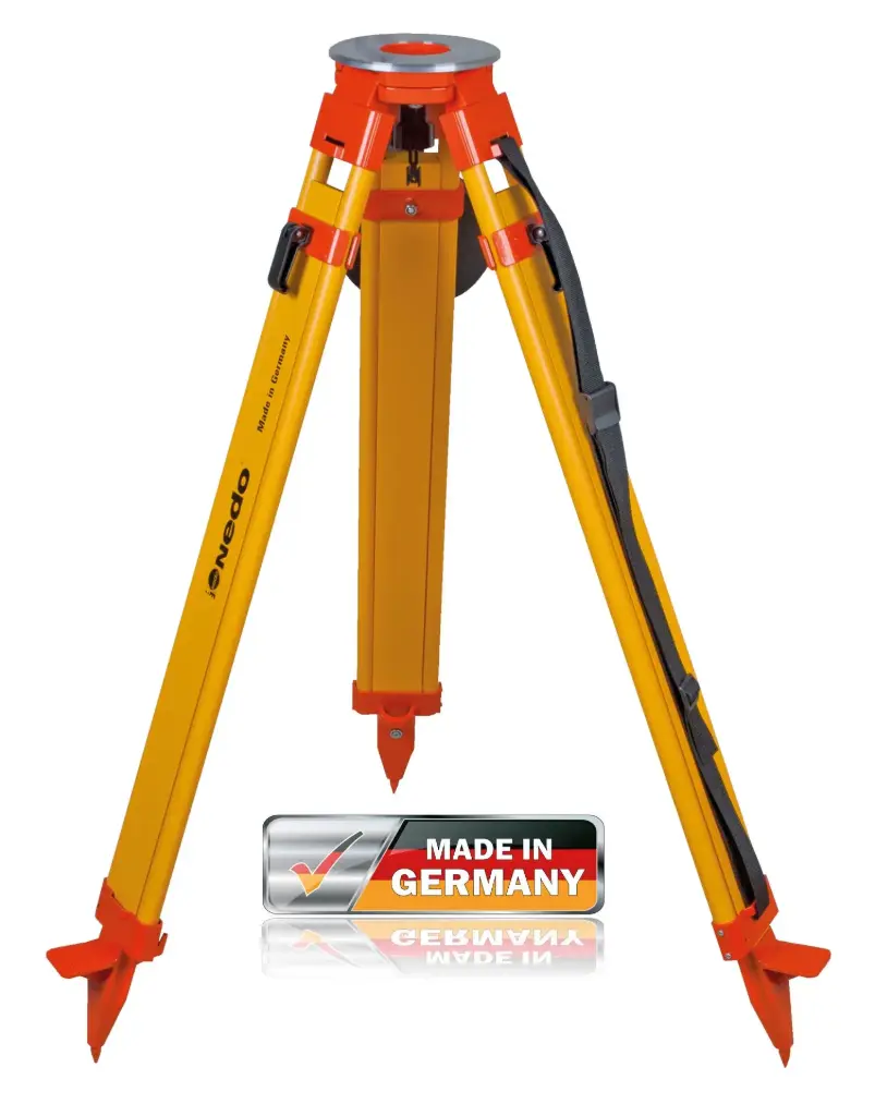 Surveyors' Grade Wooden Tripod w/ Quick Clamp