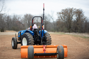 Land leveling system, ...