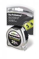 Pocket tape, Komelon, Professional Chrome Inch Engineer 25' X 1&quot;