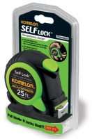 Komelon, Self-Lock Steel Pocket Tape, 25' Engineers and Inches