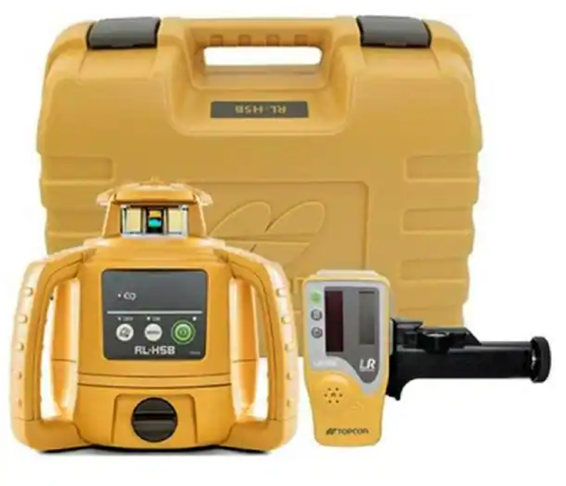 Topcon RLH-5B DB Contractors Laser Level with LS-80x receiver and case