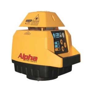 Pro Shot Alpha Rotary Laser Level with R9 Detector Receiver