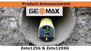 Geomax zeta 125G LC3 Green beam Pipe Laser with Universal Target