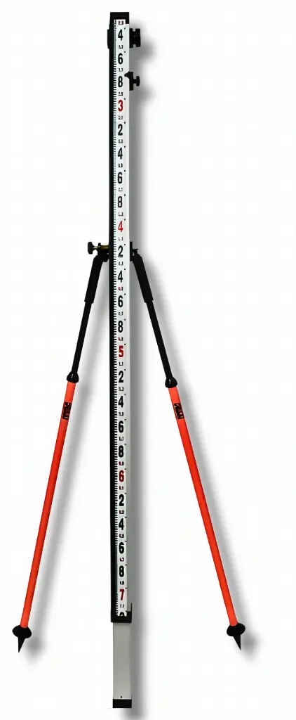 BIPOD,BARCODE/LEVELING ROD         