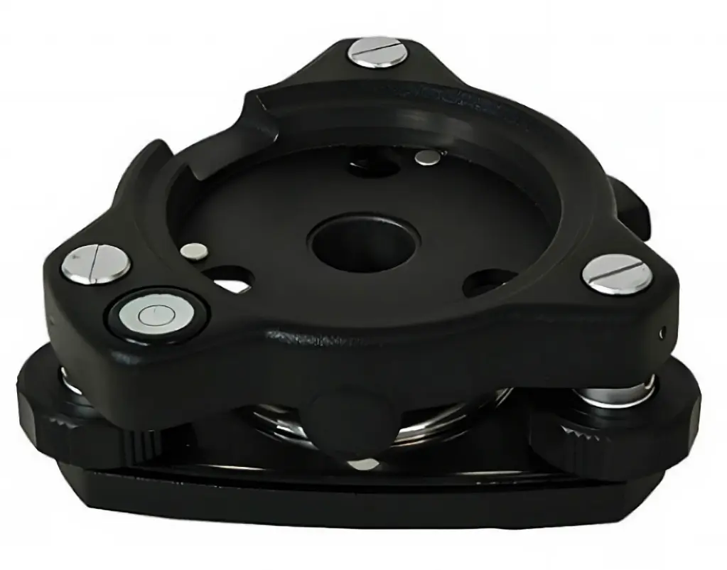 TRIBRACH,NO OPTICAL PLUMMET,BLACK