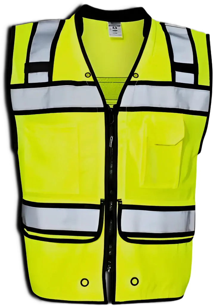 Kishigo S5004 High Performance Surveyors Safety Vest/Lime