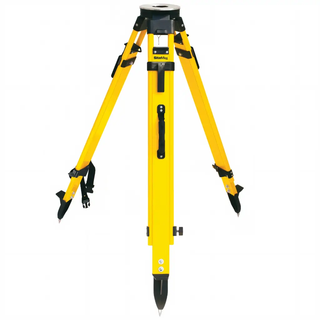Surveyor Fiberglass Dual-Clamp Tripod, Large Head