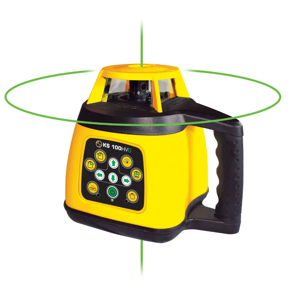 KS 100HVG Green Beam Rotary Laser