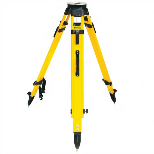 [01-SFBR20-DCB] Surveyor Fiberglass Dual-Clamp Tripod, Large Head