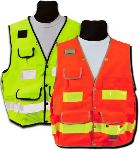 SECO 8068 VEST,SURVEY,ANSI2020,CLASS 2