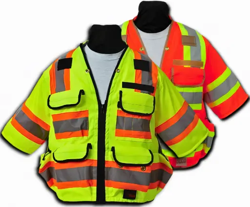 SECO 8365 VEST,SURVEY,ANSI2010,CLASS 3